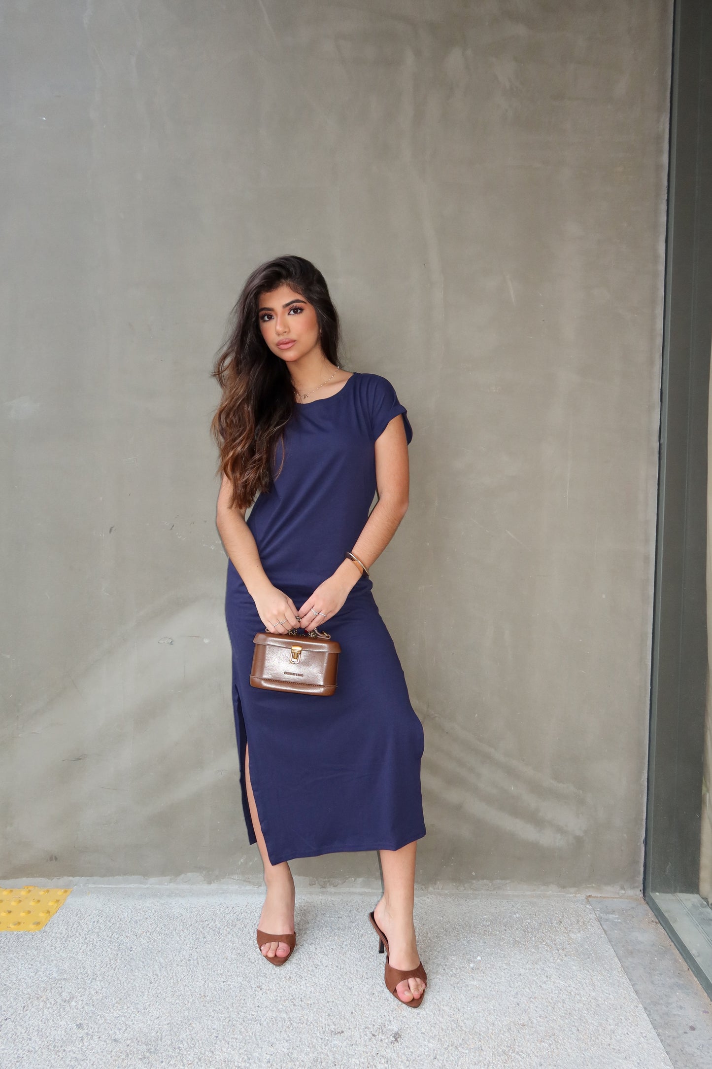 Vestido Origem - Azul Marinho