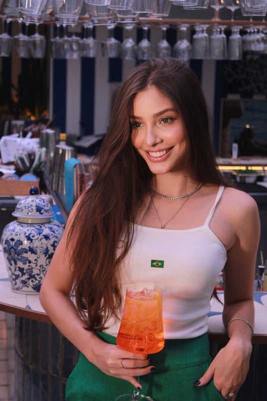 Regata Fresh Brasil - Off white