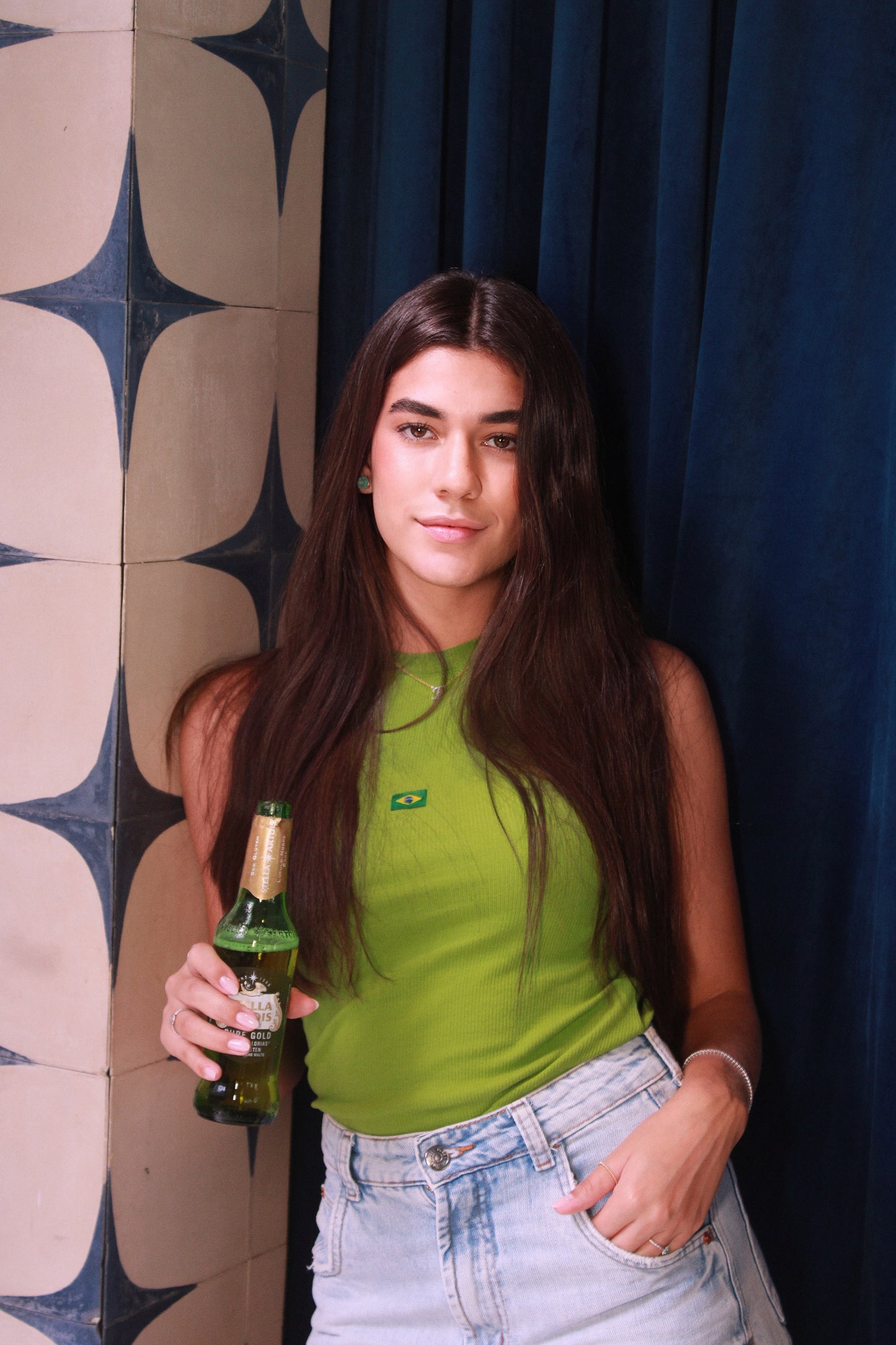 Regata Tela Brasil - Verde