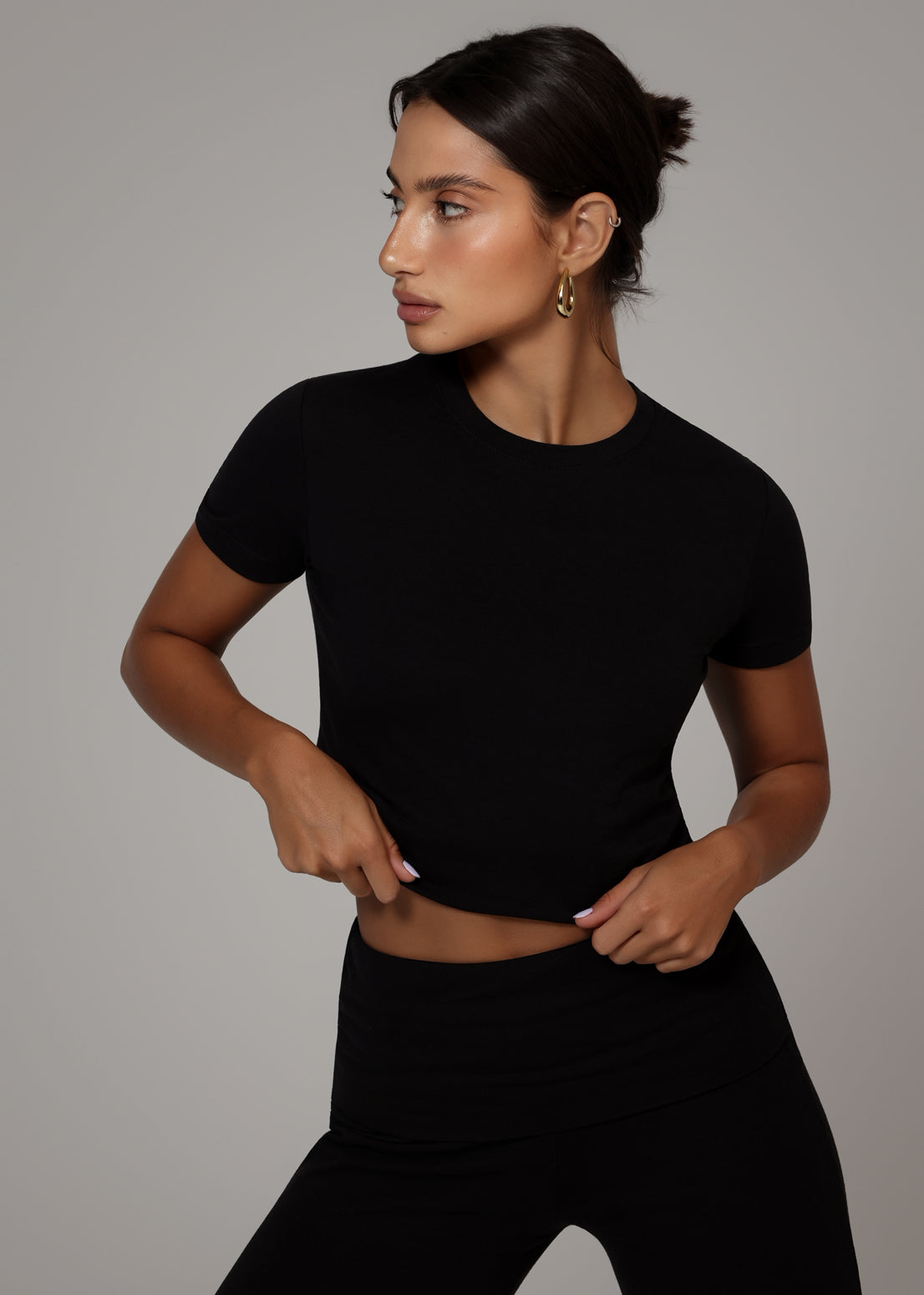 T-Shirt Aura - Preta