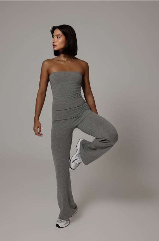 Calça Flare Serena - Cinza