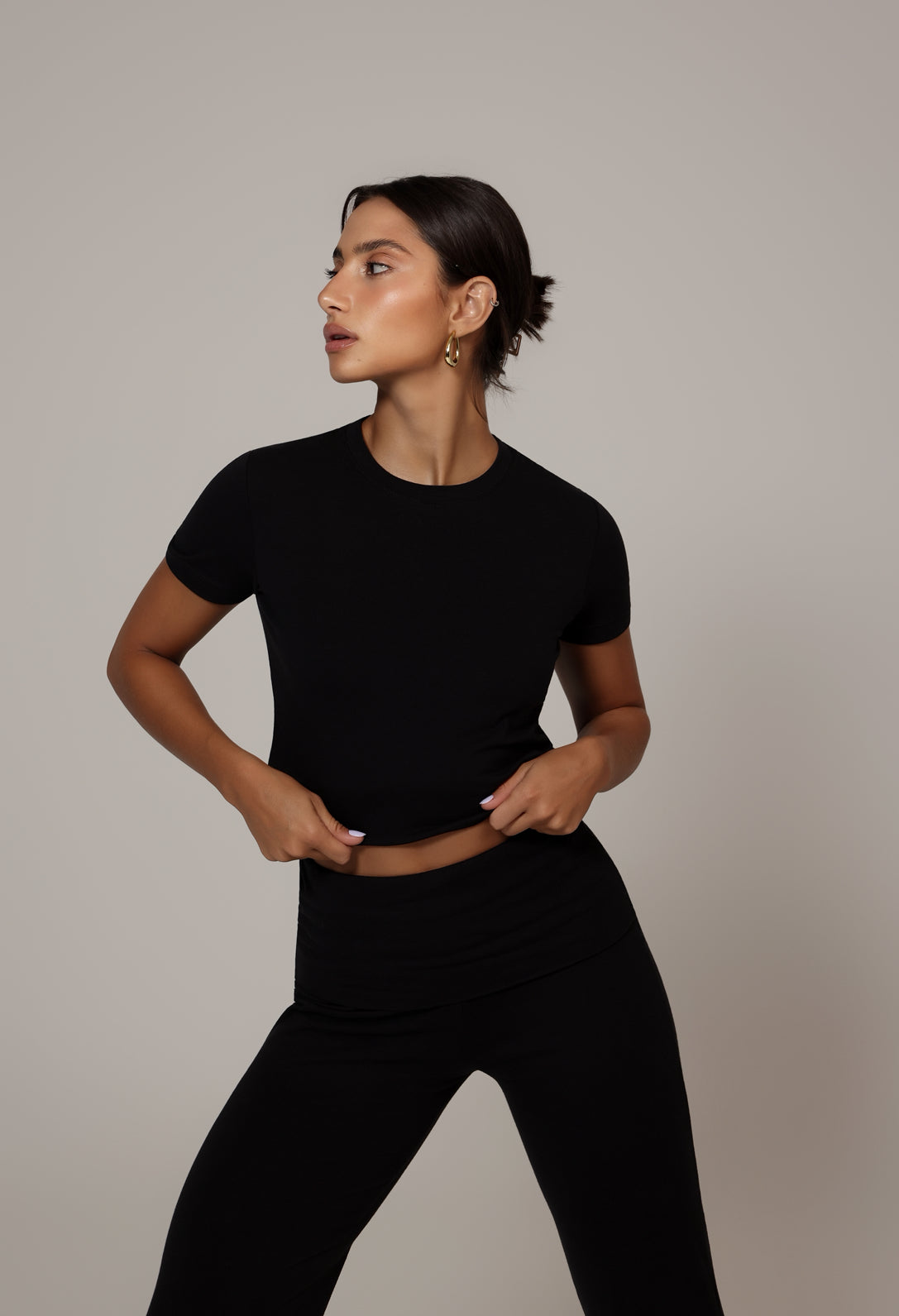 T-Shirt Aura - Preta