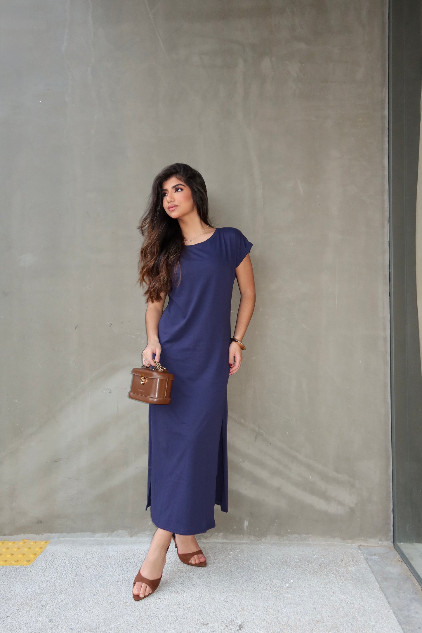 Vestido Origem - Azul Marinho