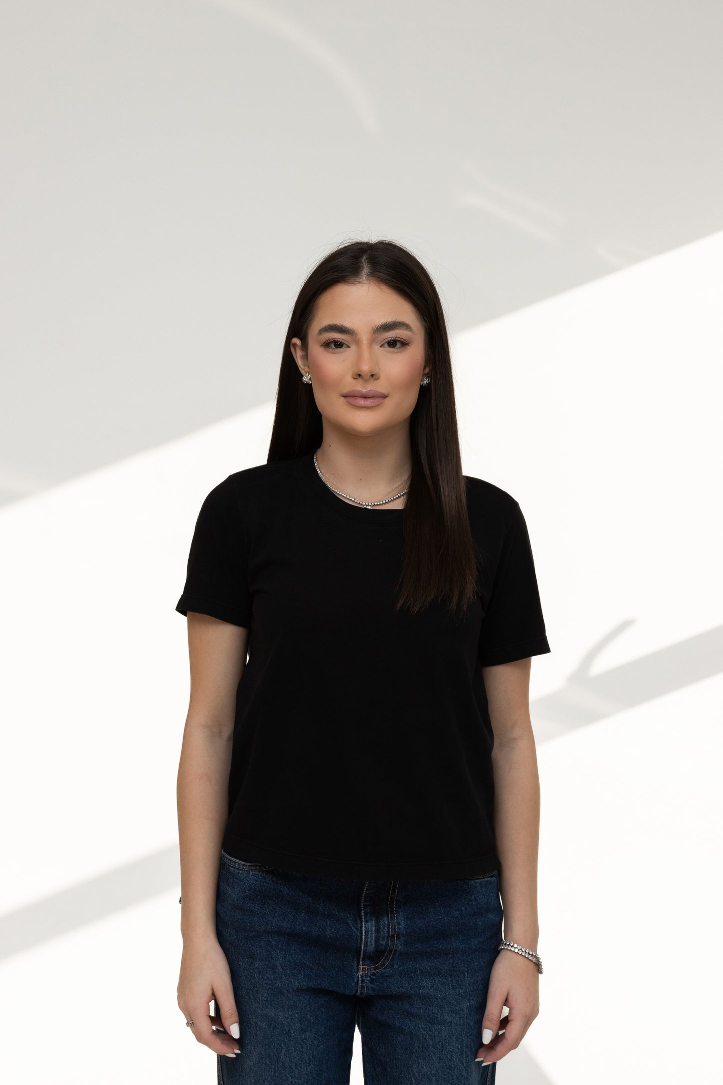 T-shirt Alma - Preto