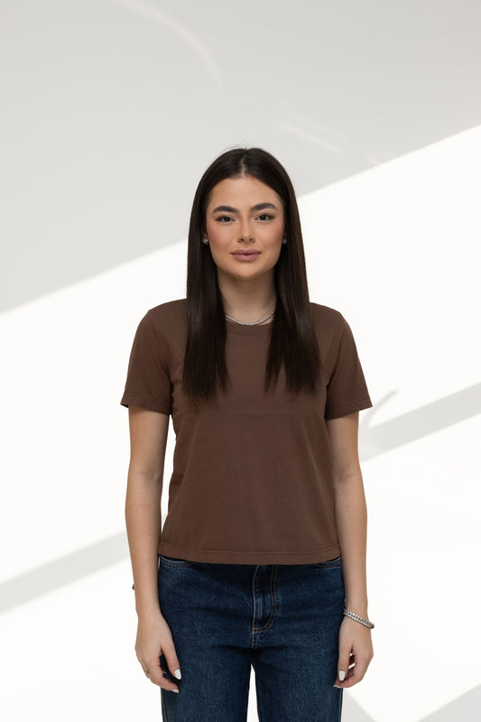 T-Shirt Alma - Marrom